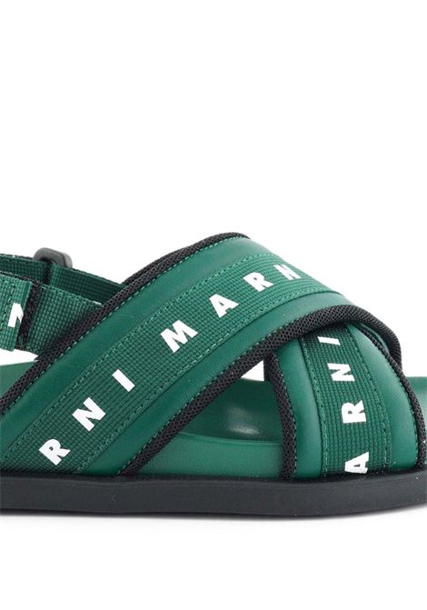 Sandali con logo MARNI KIDS | 823183